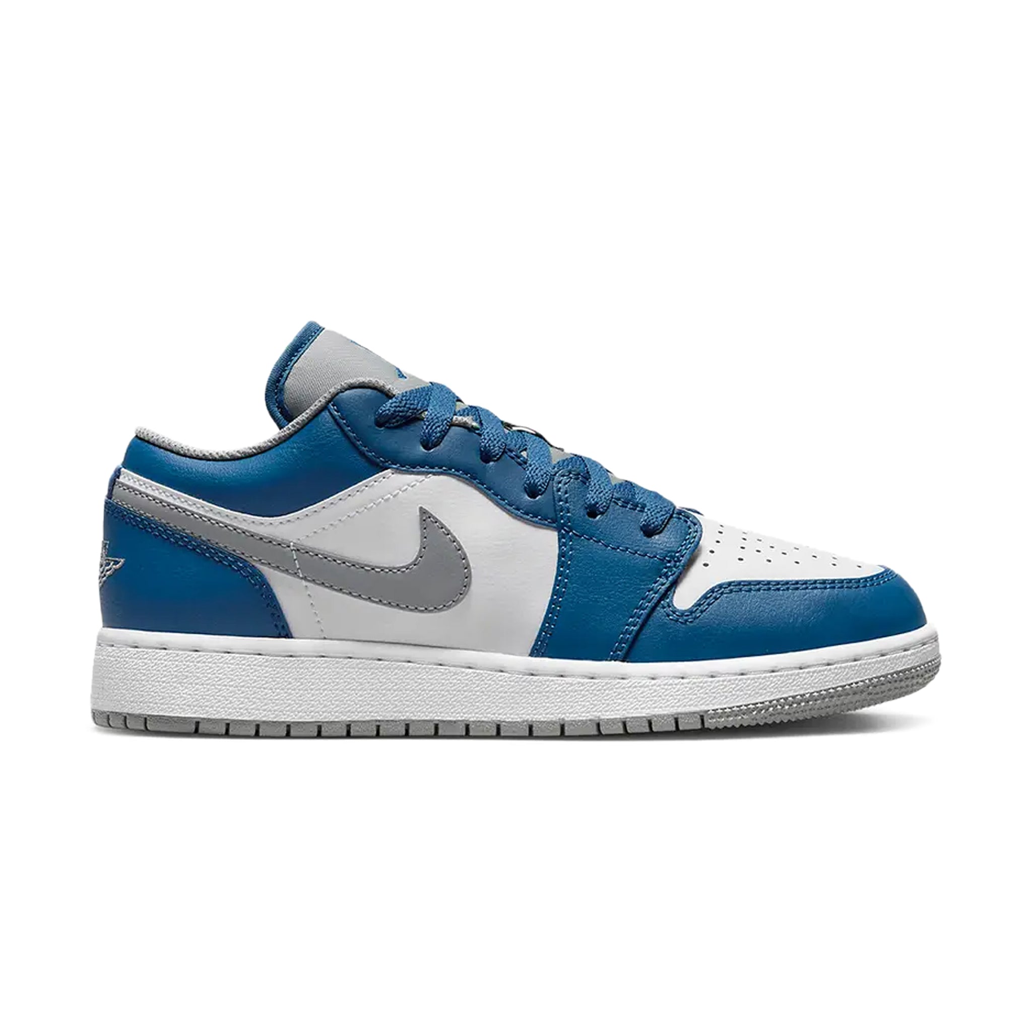 Image of Air Jordan 1 Low True Blue (GS)